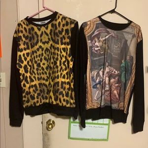 2 Carbon Sweatshirt Both Size Large